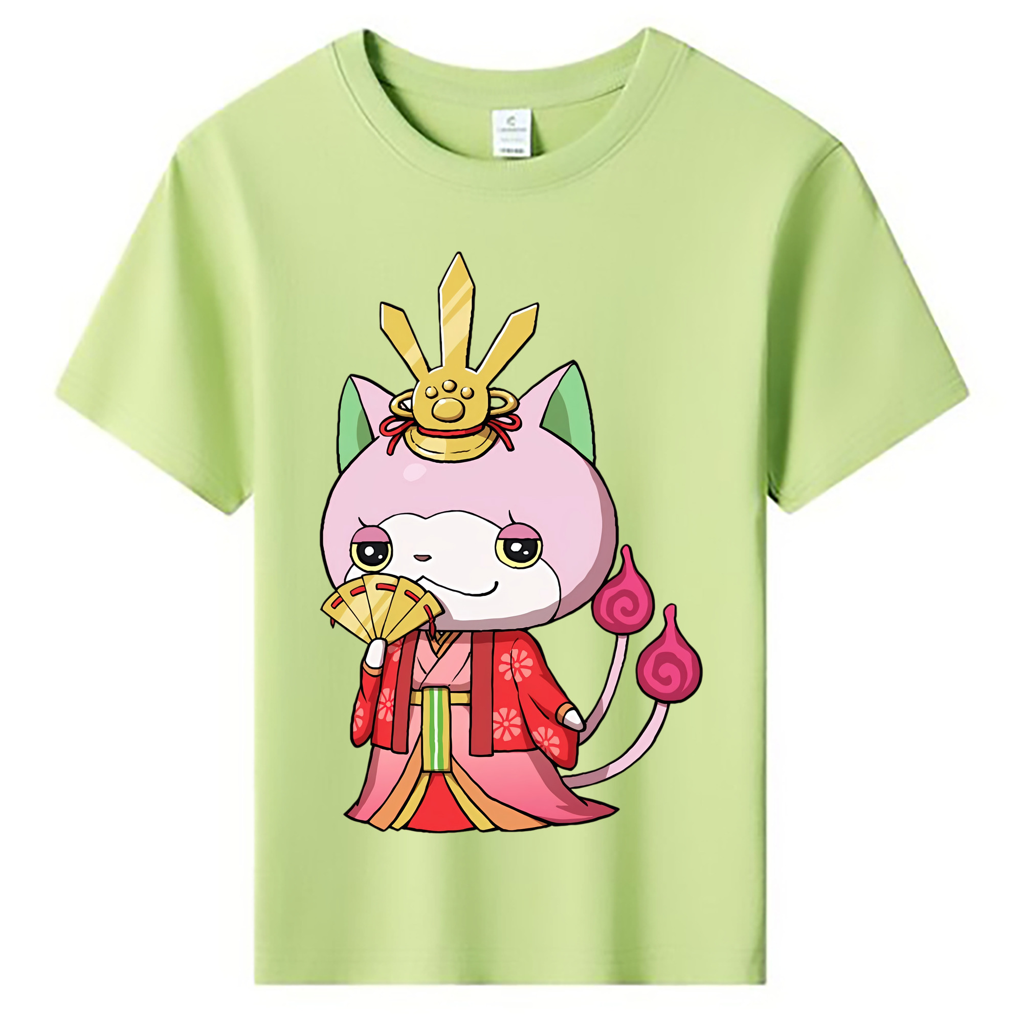 （画像用） 妖怪ウォッチ Yo-kai Watch 綿100％キッズTシャツ（フロントプリント）